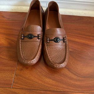 COACH Crosby Driver Leather Shoes